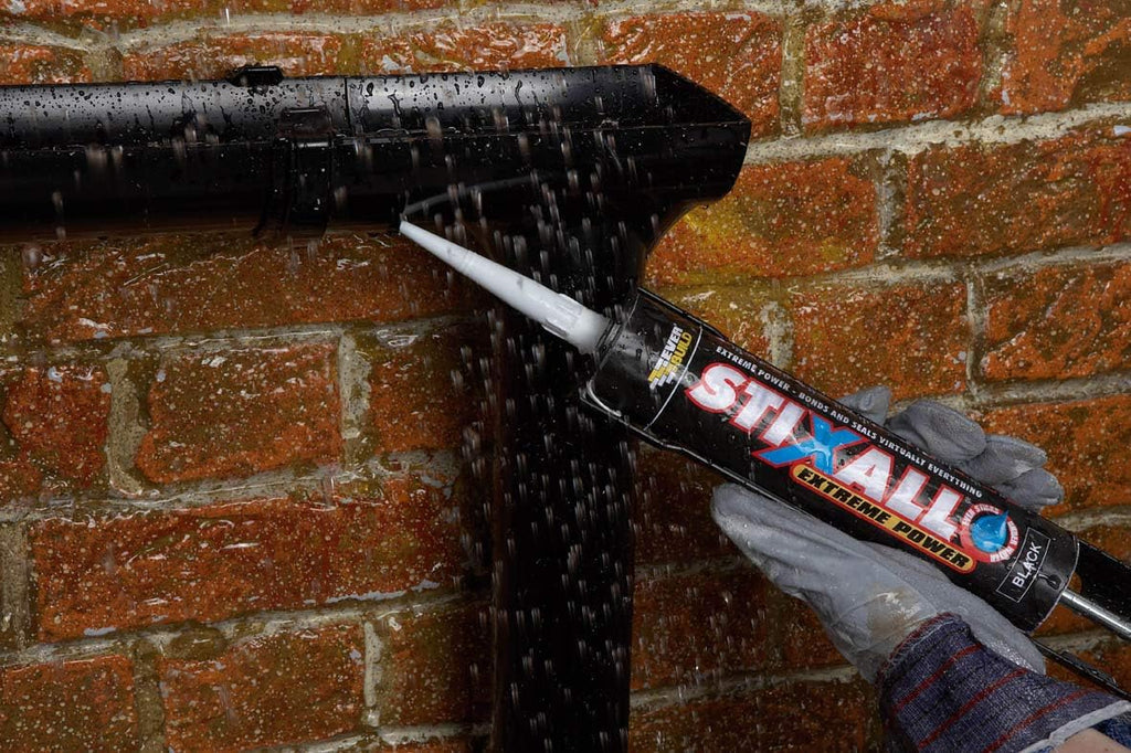 12 x Clear Everbuild Stixall MS Polymer Grab Sealant Adhesive - 290ml